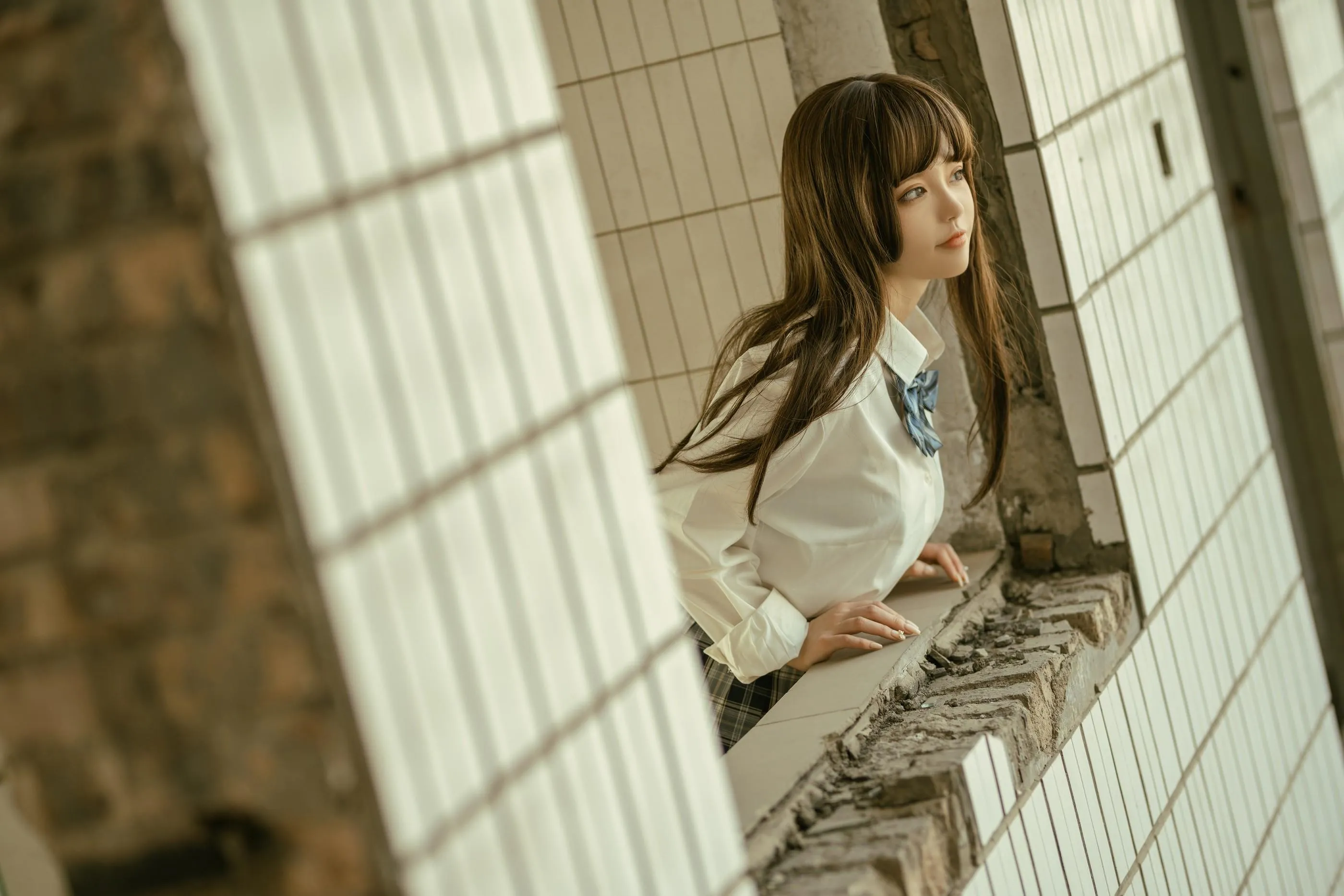 桃良阿宅 – NO.001 桃良JK [20P]插图1
